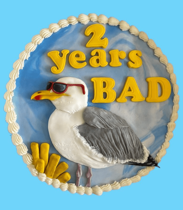 Fair Seagull Cake