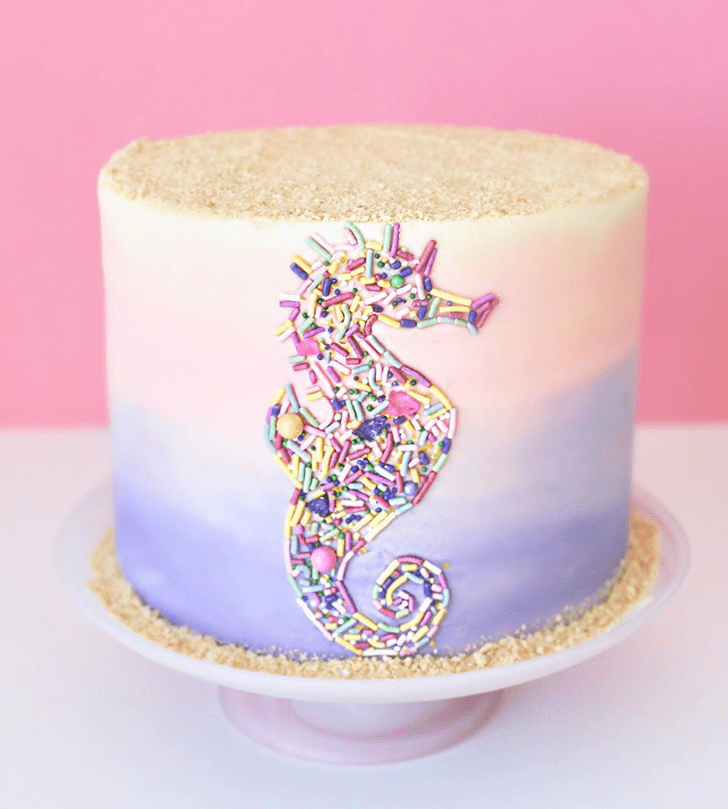 Gorgeous Seahorse Cake