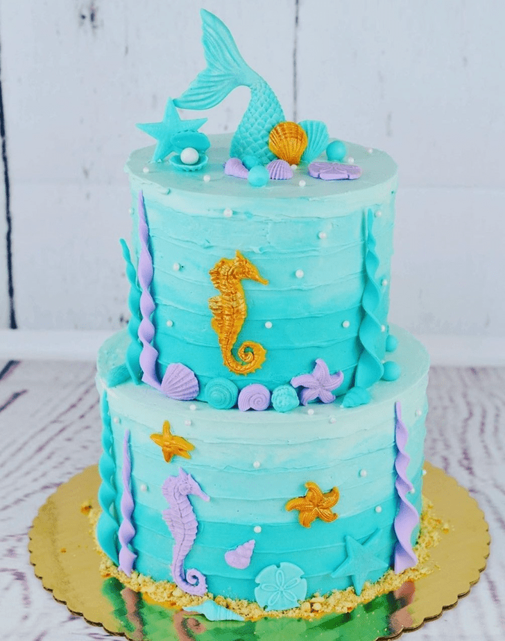 Ravishing Seahorse Cake