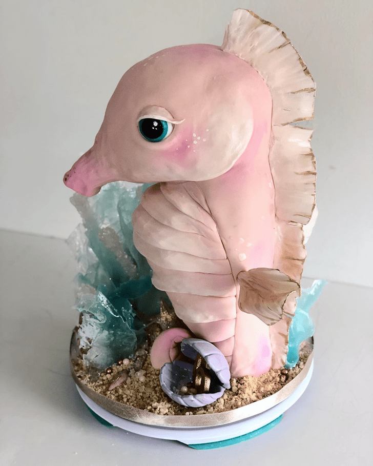 Superb Seahorse Cake