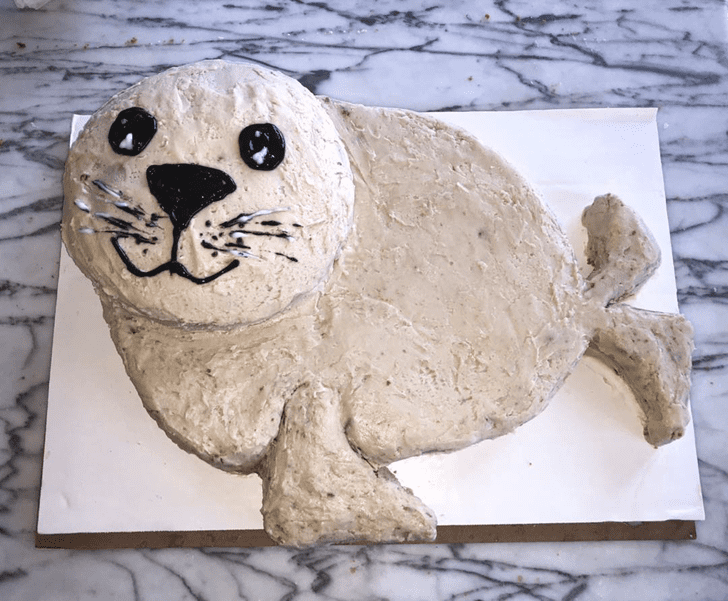 Alluring Seals Cake