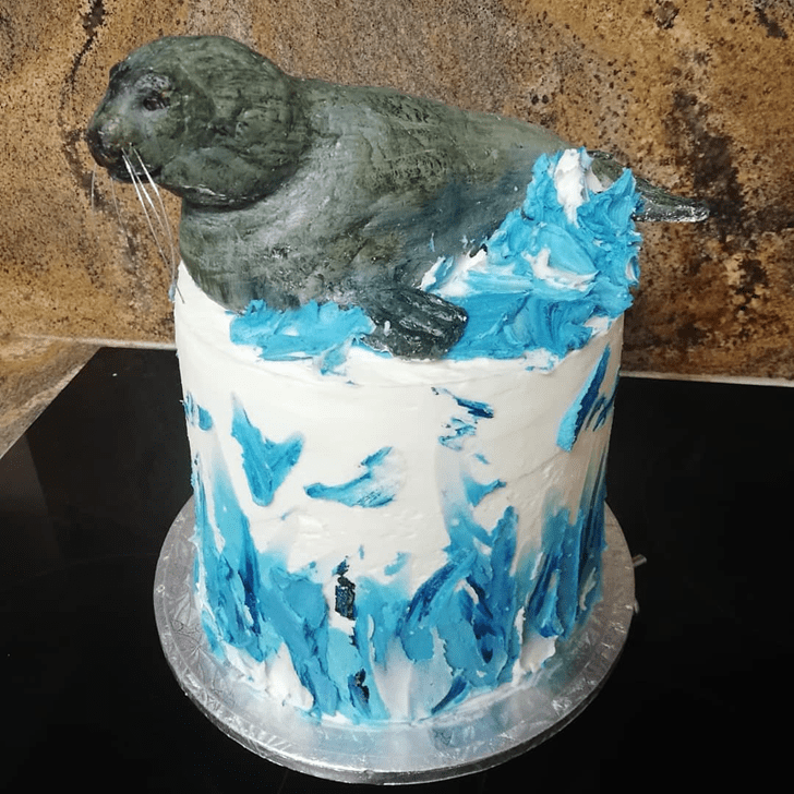 Delightful Seals Cake