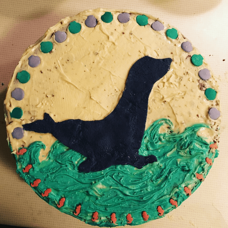 Mesmeric Seals Cake