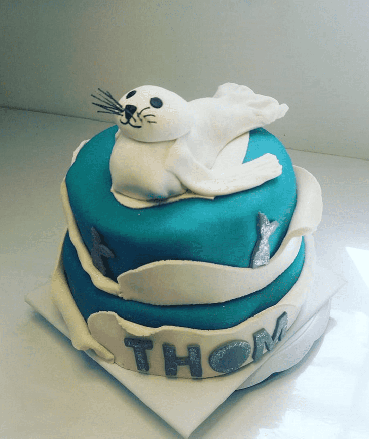 Wonderful Seals Cake Design