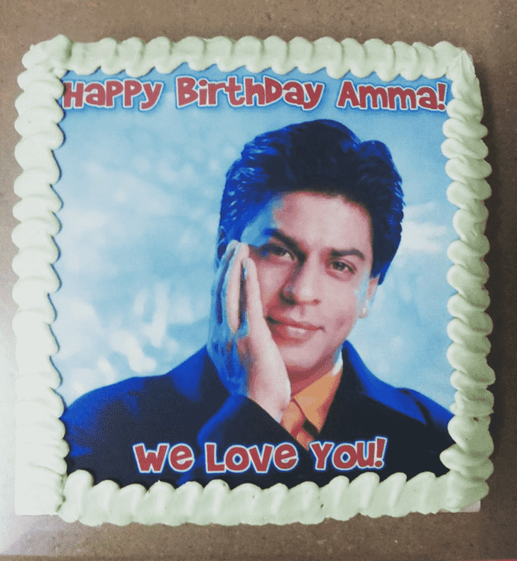 Bewitching Shahrukh Khan Cake