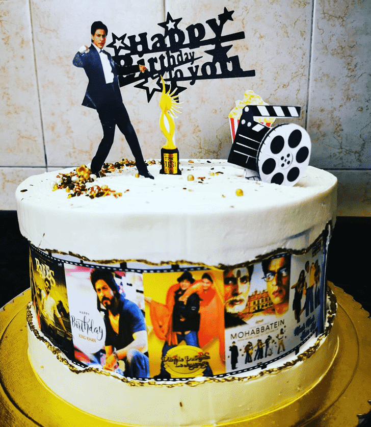 Captivating Shahrukh Khan Cake