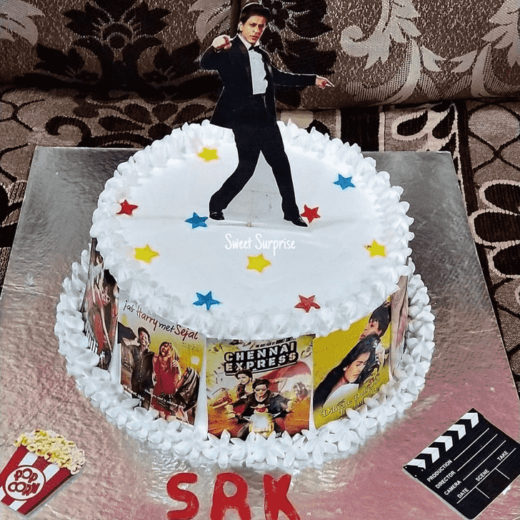 Charming Shahrukh Khan Cake