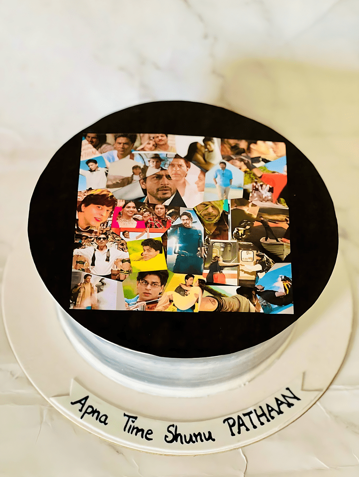 Comely Shahrukh Khan Cake