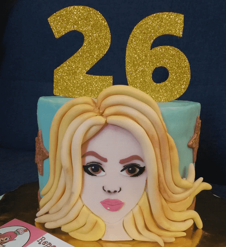 Appealing Shakira Cake