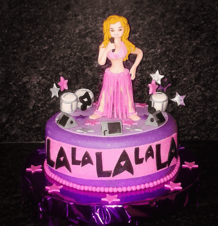 Delightful Shakira Cake