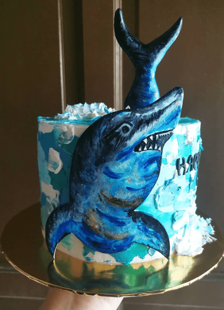 Adorable Shark Cake