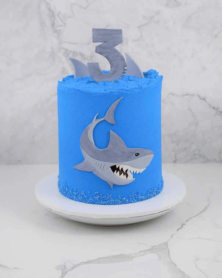 Charming Shark Cake