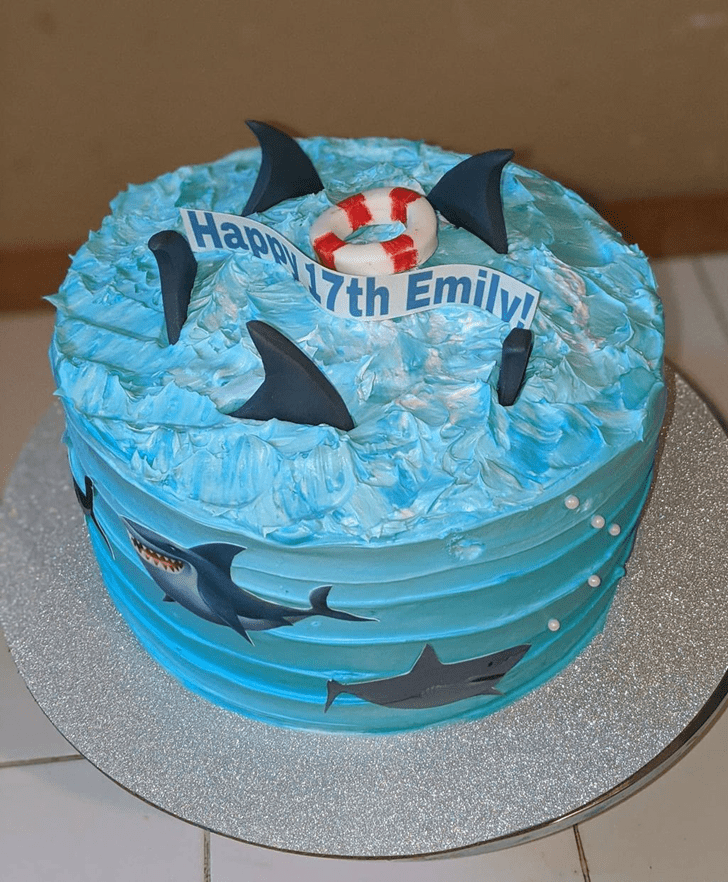 Delicate Shark Cake