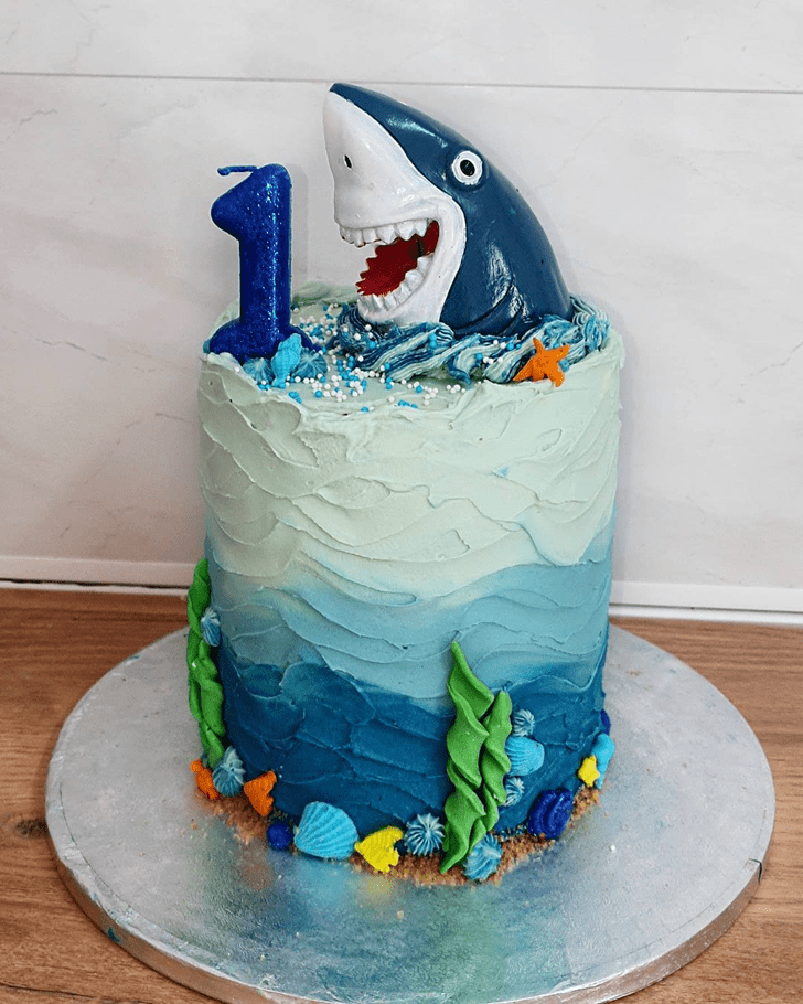 Enthralling Shark Cake