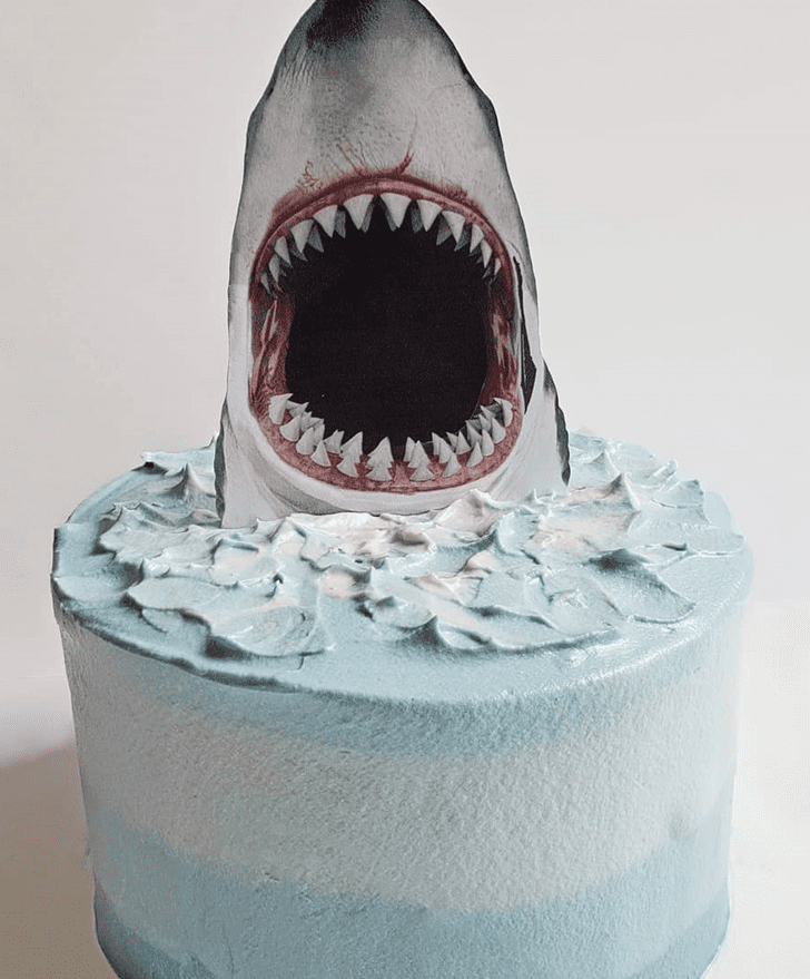 Good Looking Shark Cake