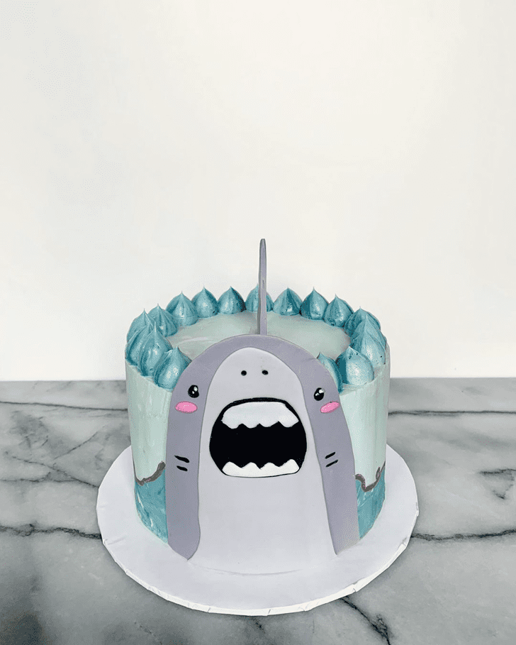 Inviting Shark Cake