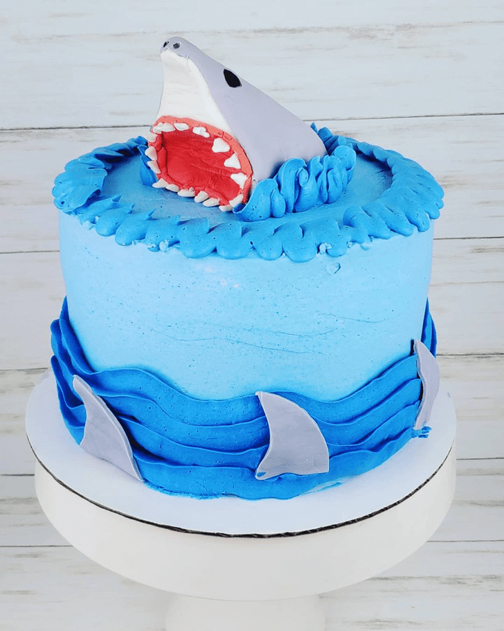 Ravishing Shark Cake