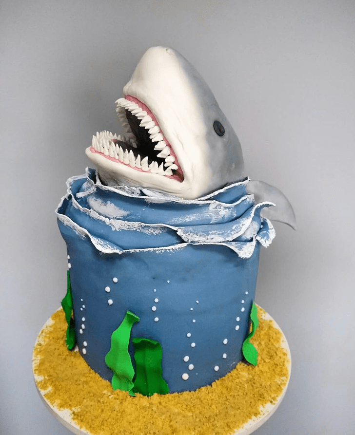 Resplendent Shark Cake