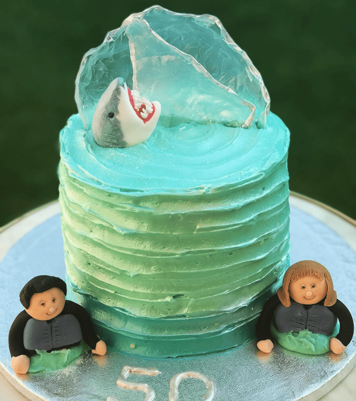 Shapely Shark Cake