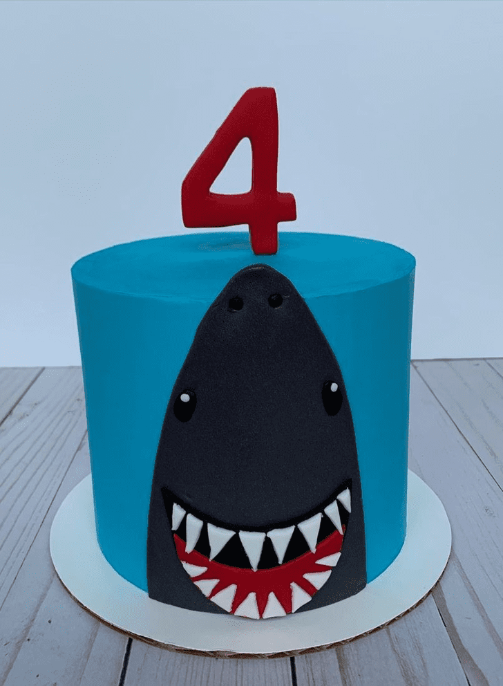 Superb Shark Cake