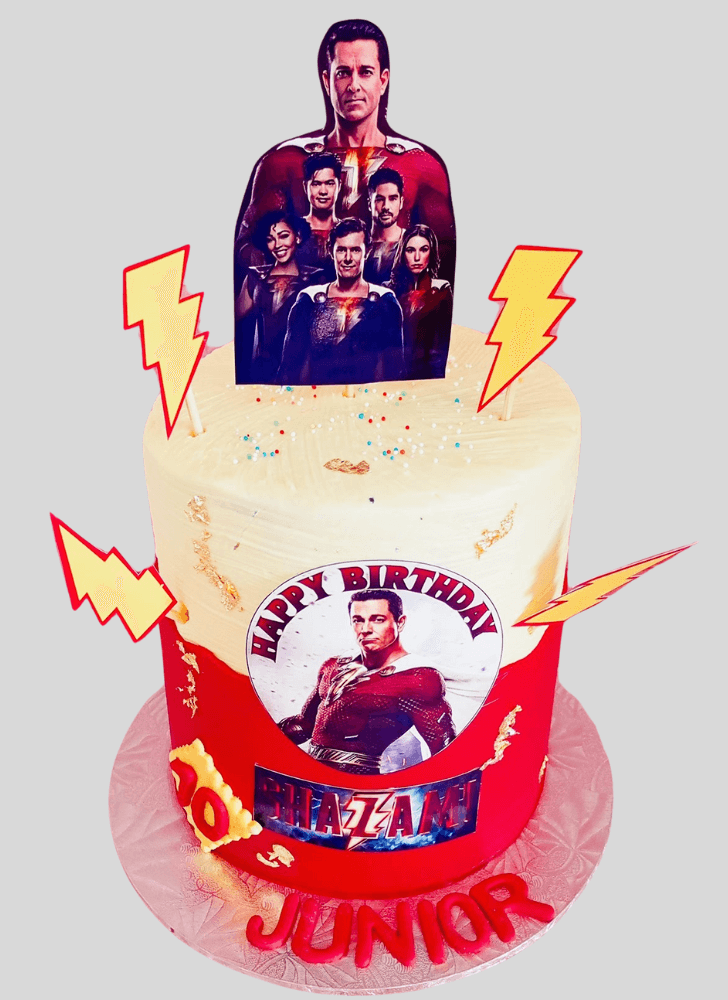 Delightful Shazam Cake