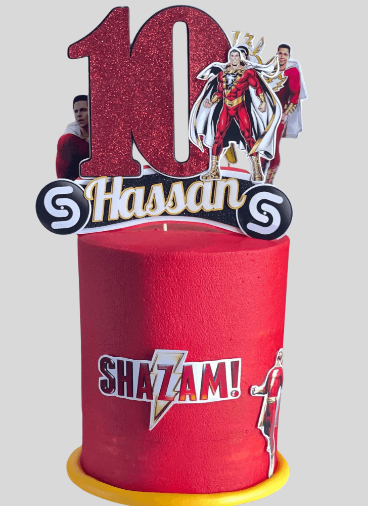 Divine Shazam Cake