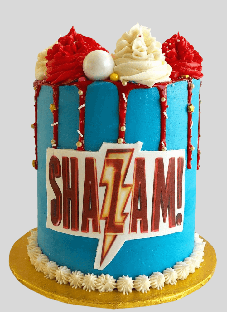 Elegant Shazam Cake