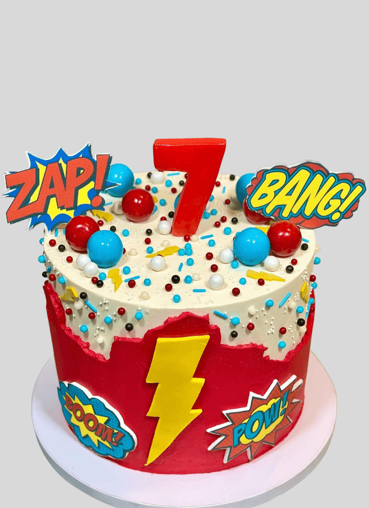 Exquisite Shazam Cake