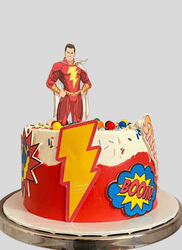 Gorgeous Shazam Cake