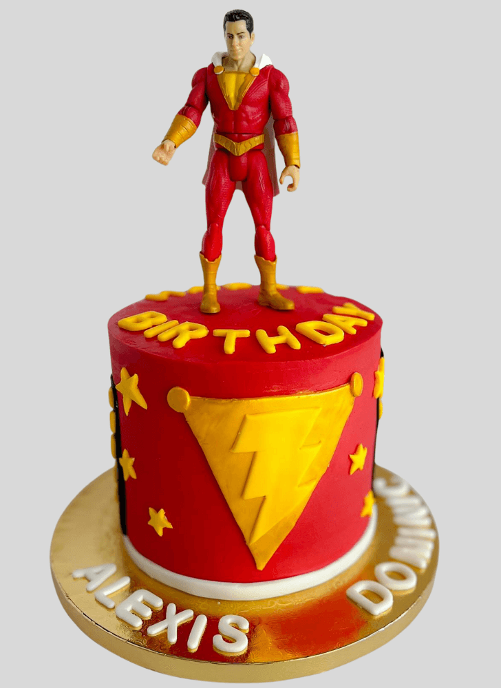 Graceful Shazam Cake