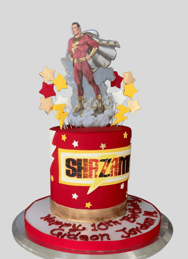 Handsome Shazam Cake