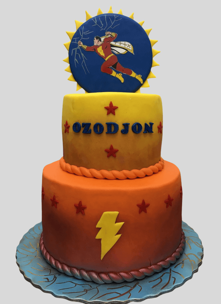 Marvelous Shazam Cake