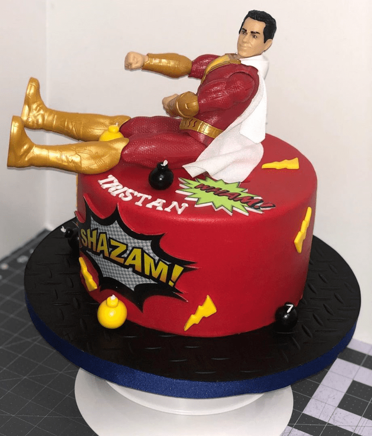 Appealing Shazam Cake