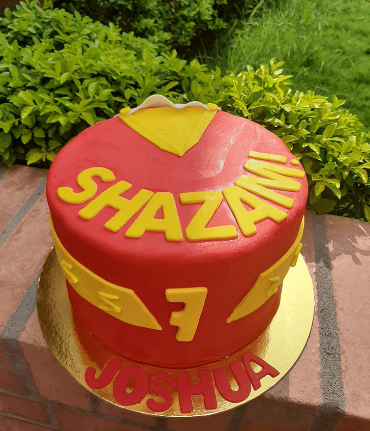 Exquisite Shazam Cake