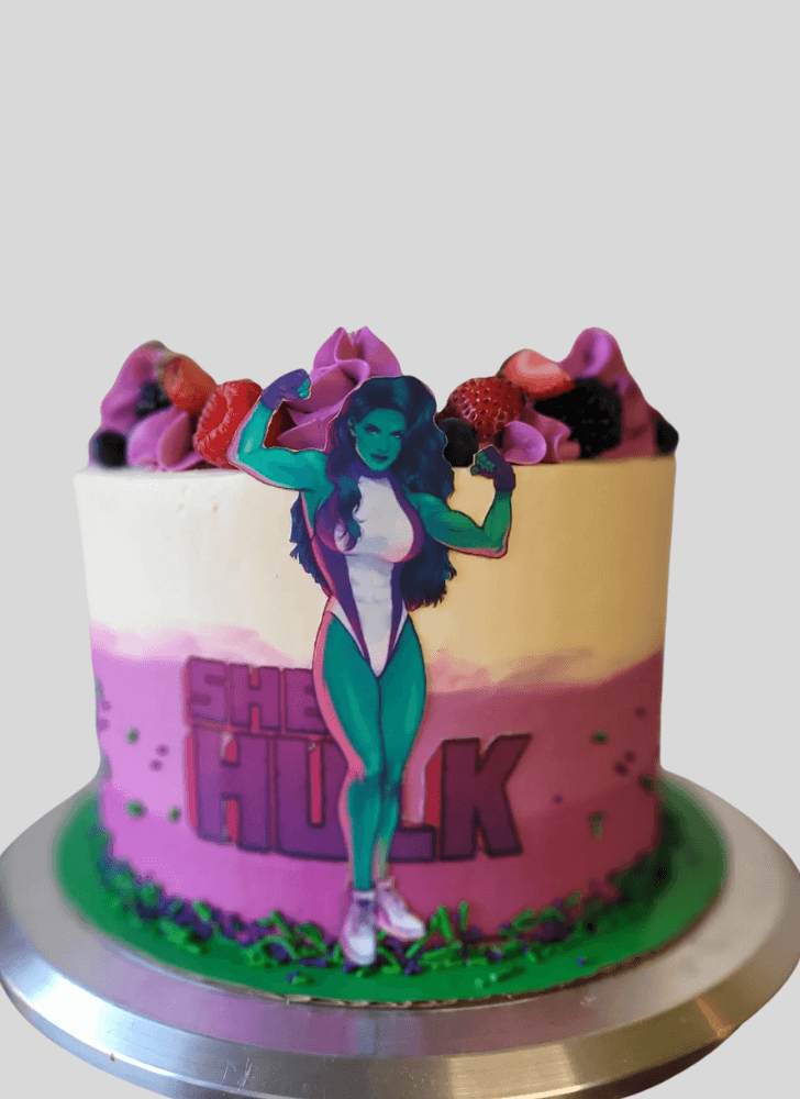 Fair She-Hulk Cake