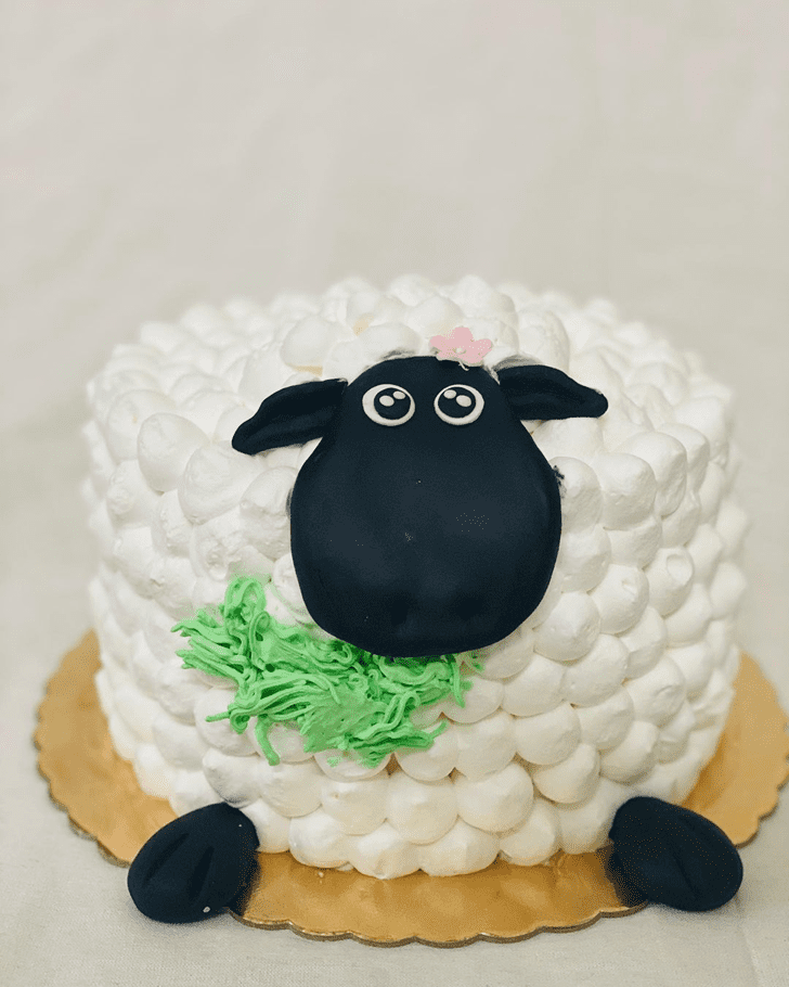 Good Looking Sheep Cake