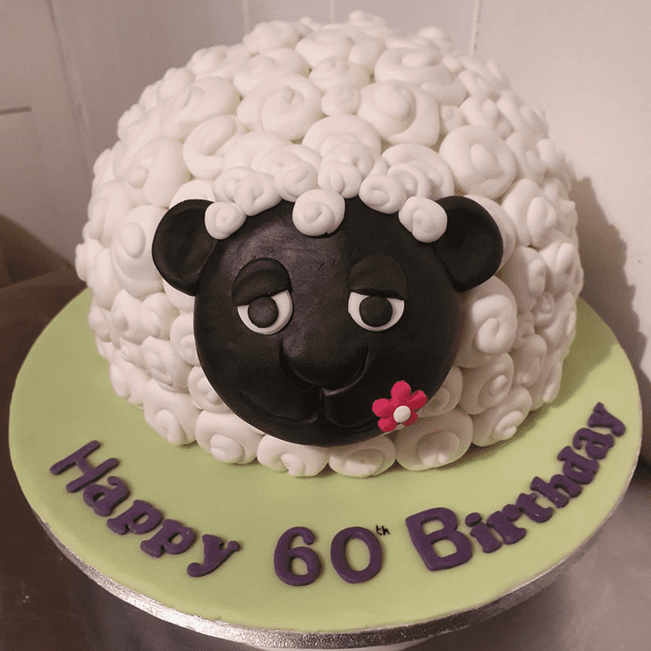 Graceful Sheep Cake