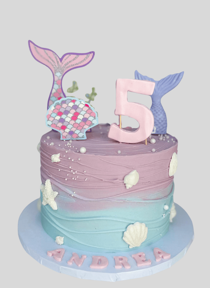 Angelic Shells Cake