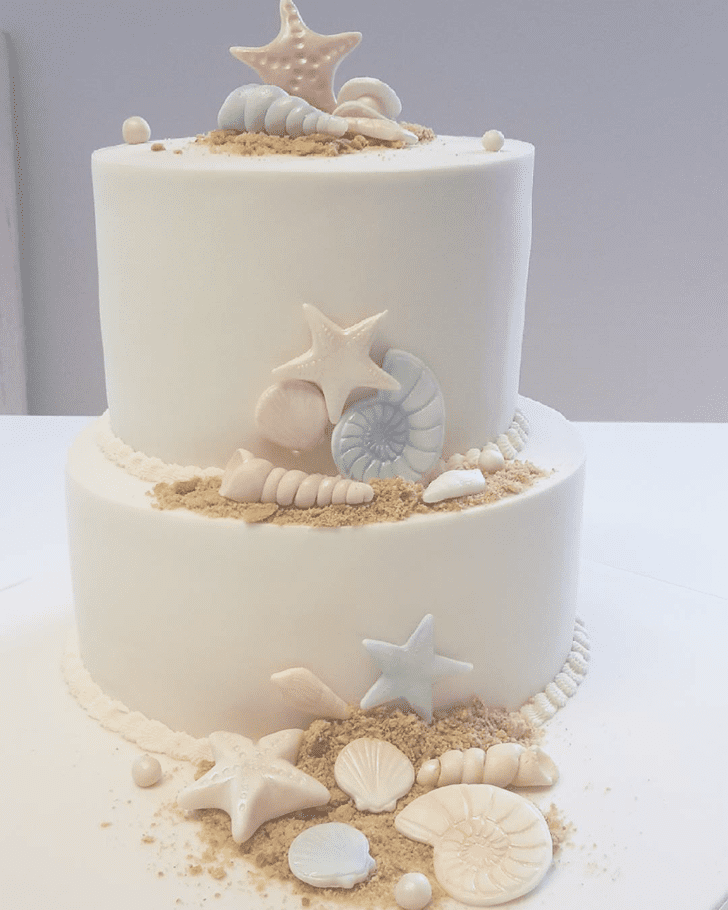 Captivating Shells Cake