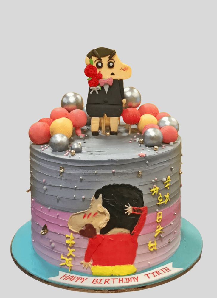 Adorable Shinchan Cake