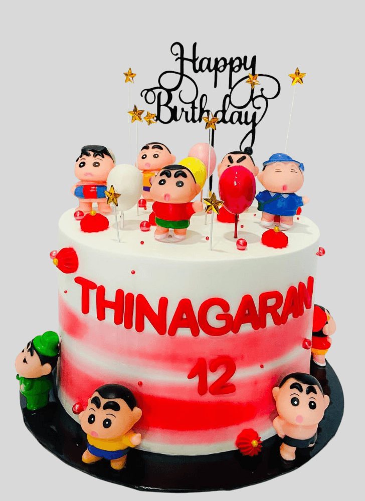 Delicate Shinchan Cake