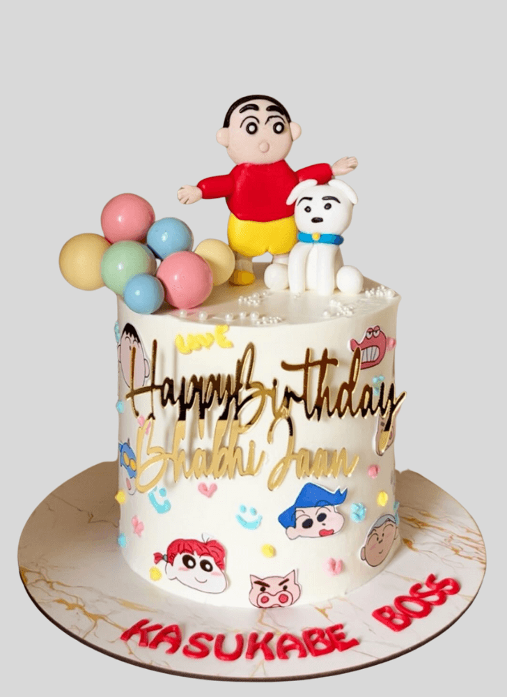Delightful Shinchan Cake