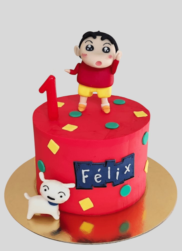Mesmeric Shinchan Cake