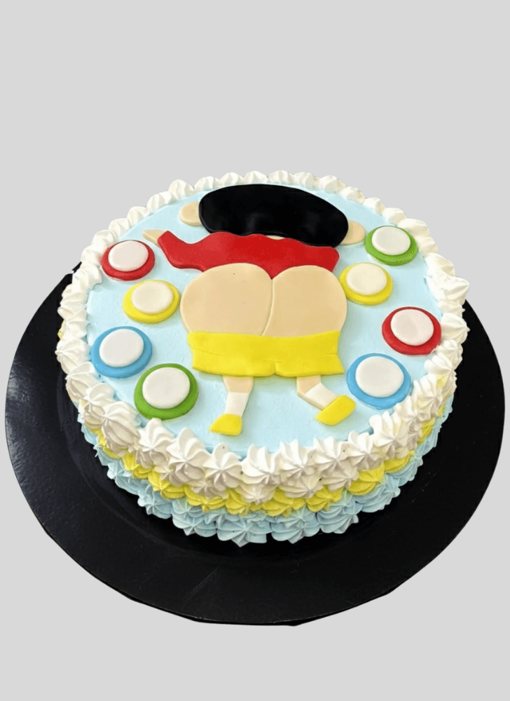 Refined Shinchan Cake