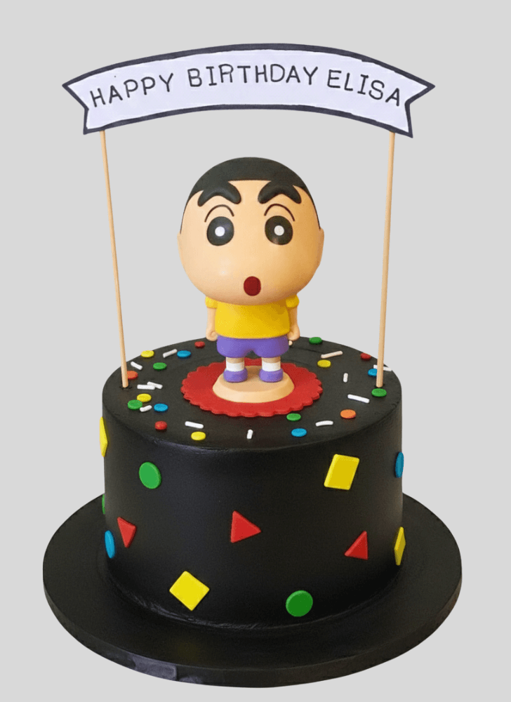 Slightly Shinchan Cake