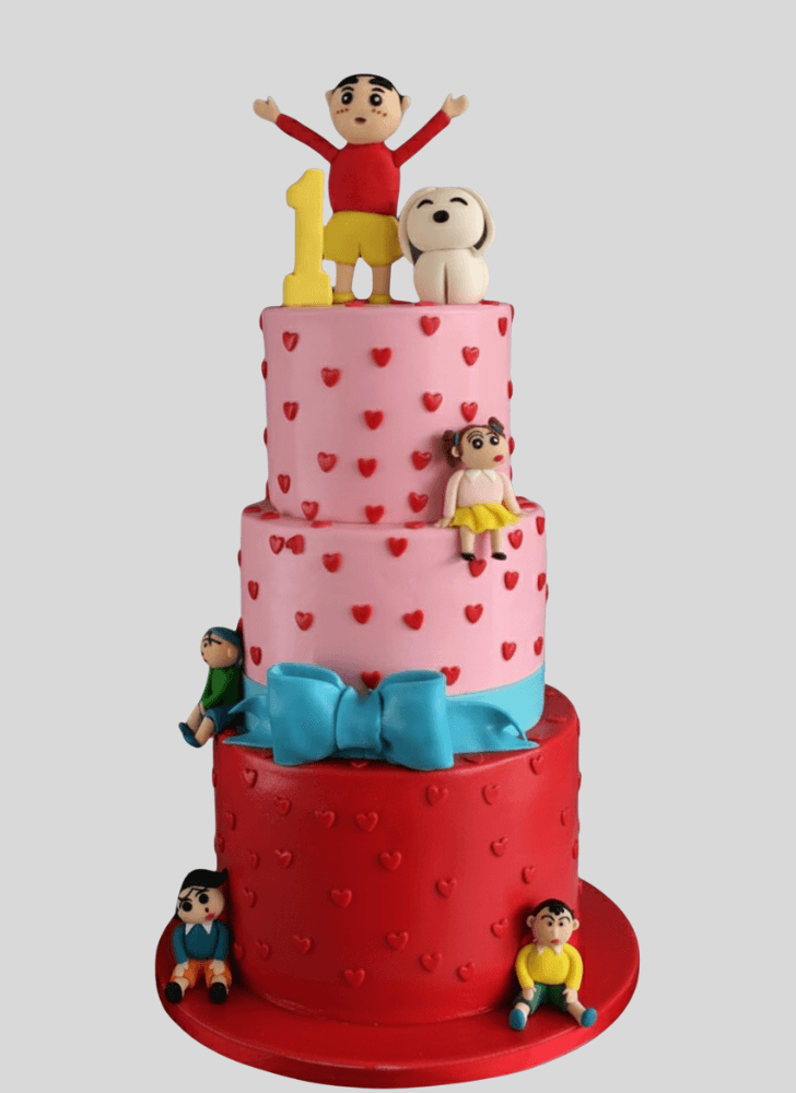 Stunning Shinchan Cake