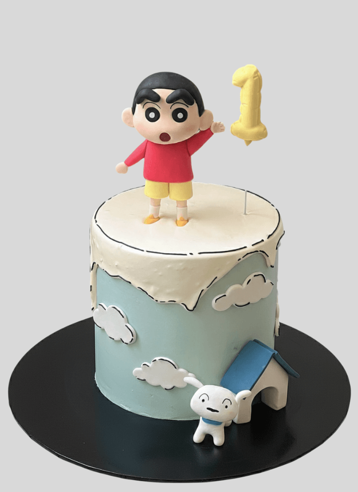 Wonderful Shinchan Cake Design
