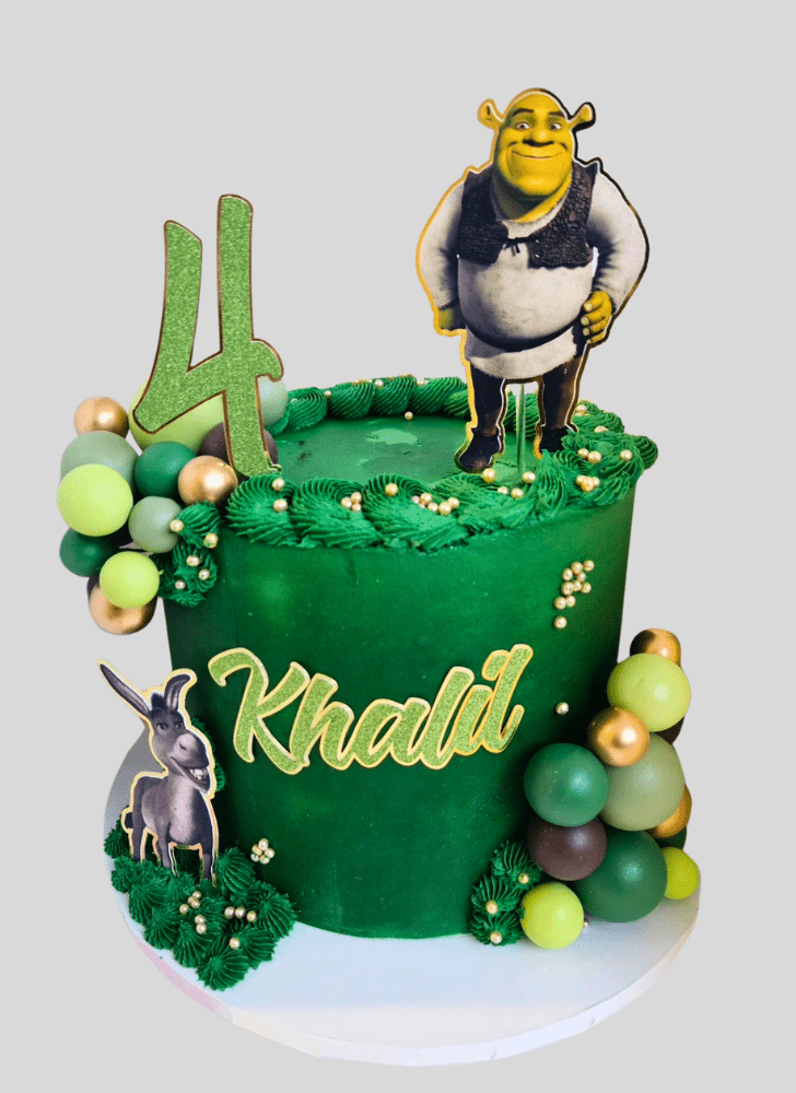 Handsome Shrek Cake