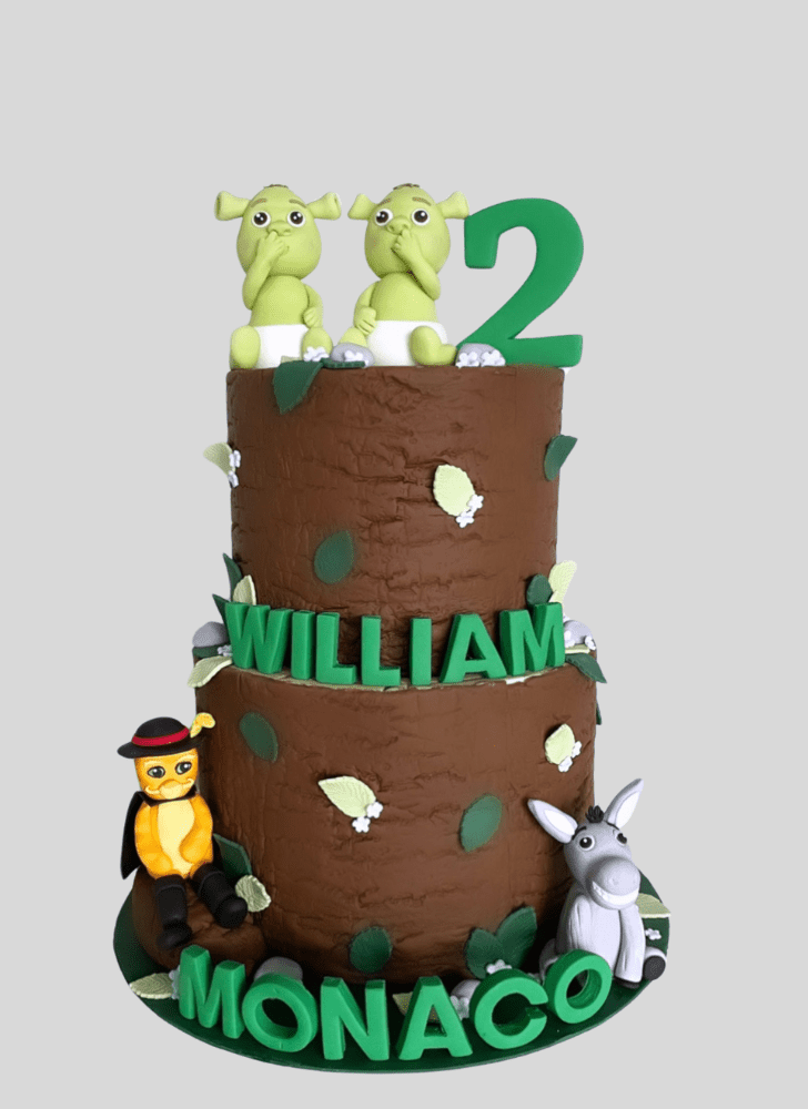 Ravishing Shrek Cake