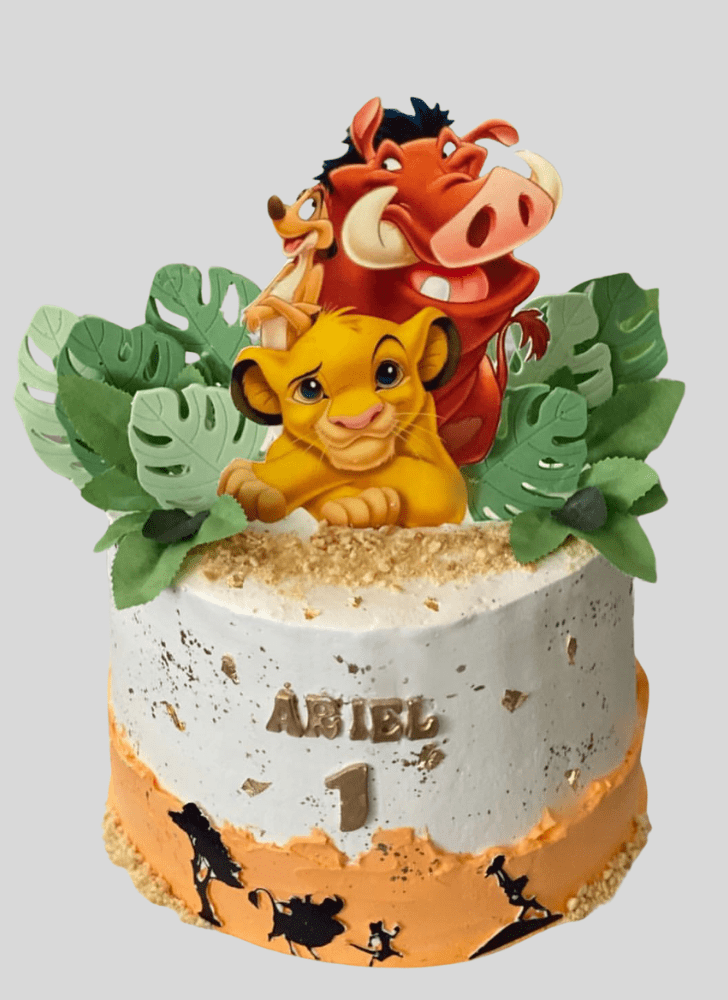 Angelic Simba Cake